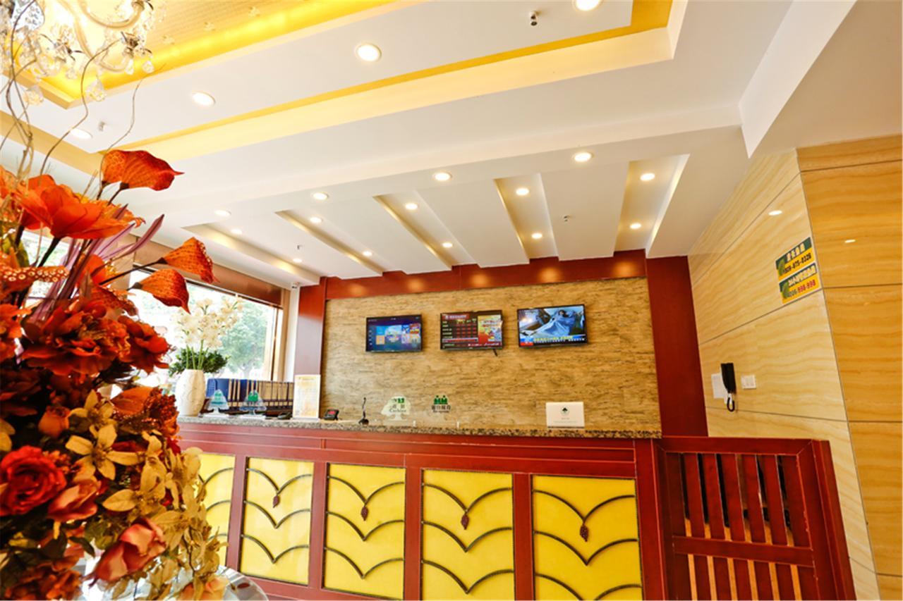 Greentree Inn Jiangsu Wuxi Hubin Business Street Business Hotel Exteriör bild